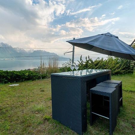 Rooms In Splendid Apartment With Parking-Stunning Lake View Montreux Exterior foto